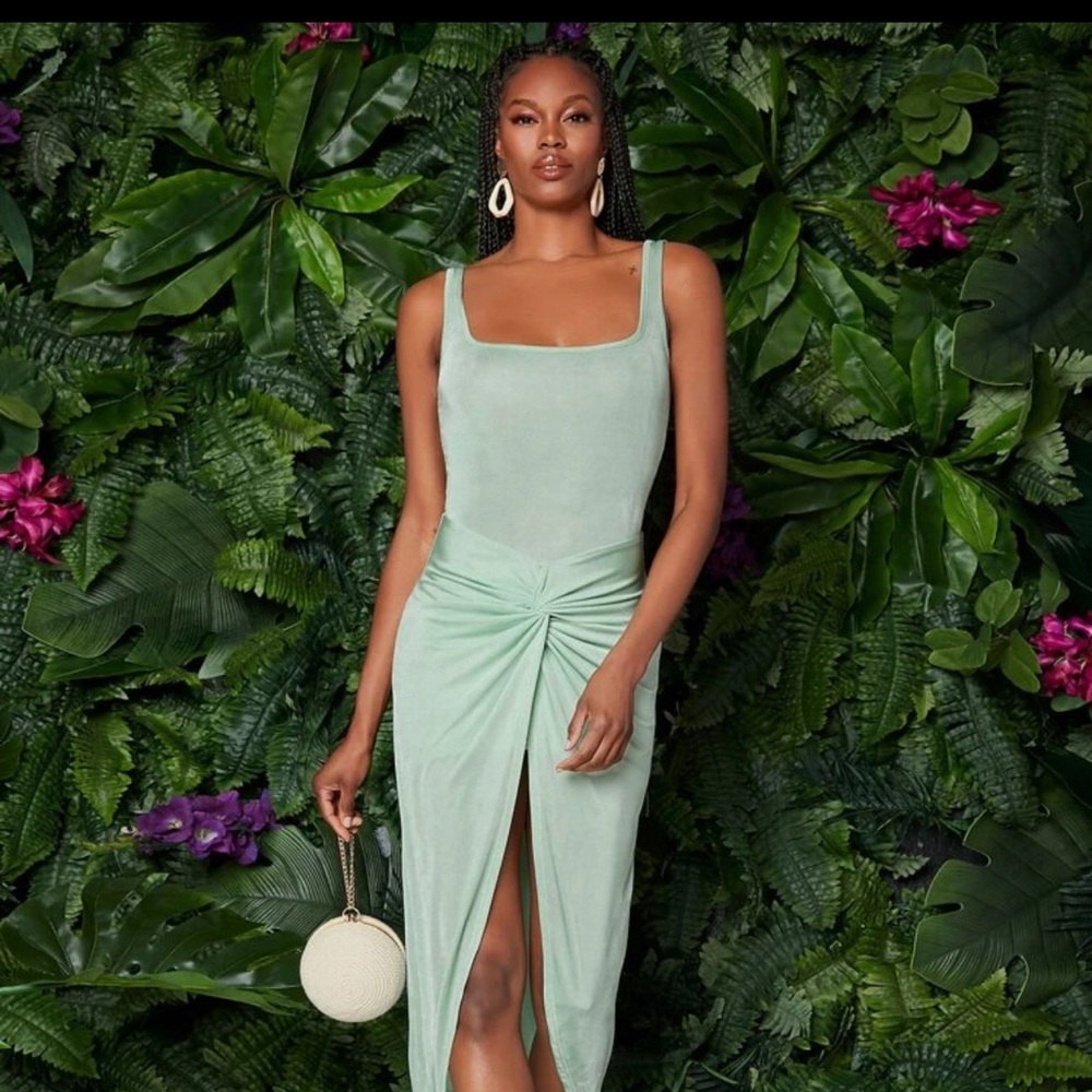 Shein Green dress
